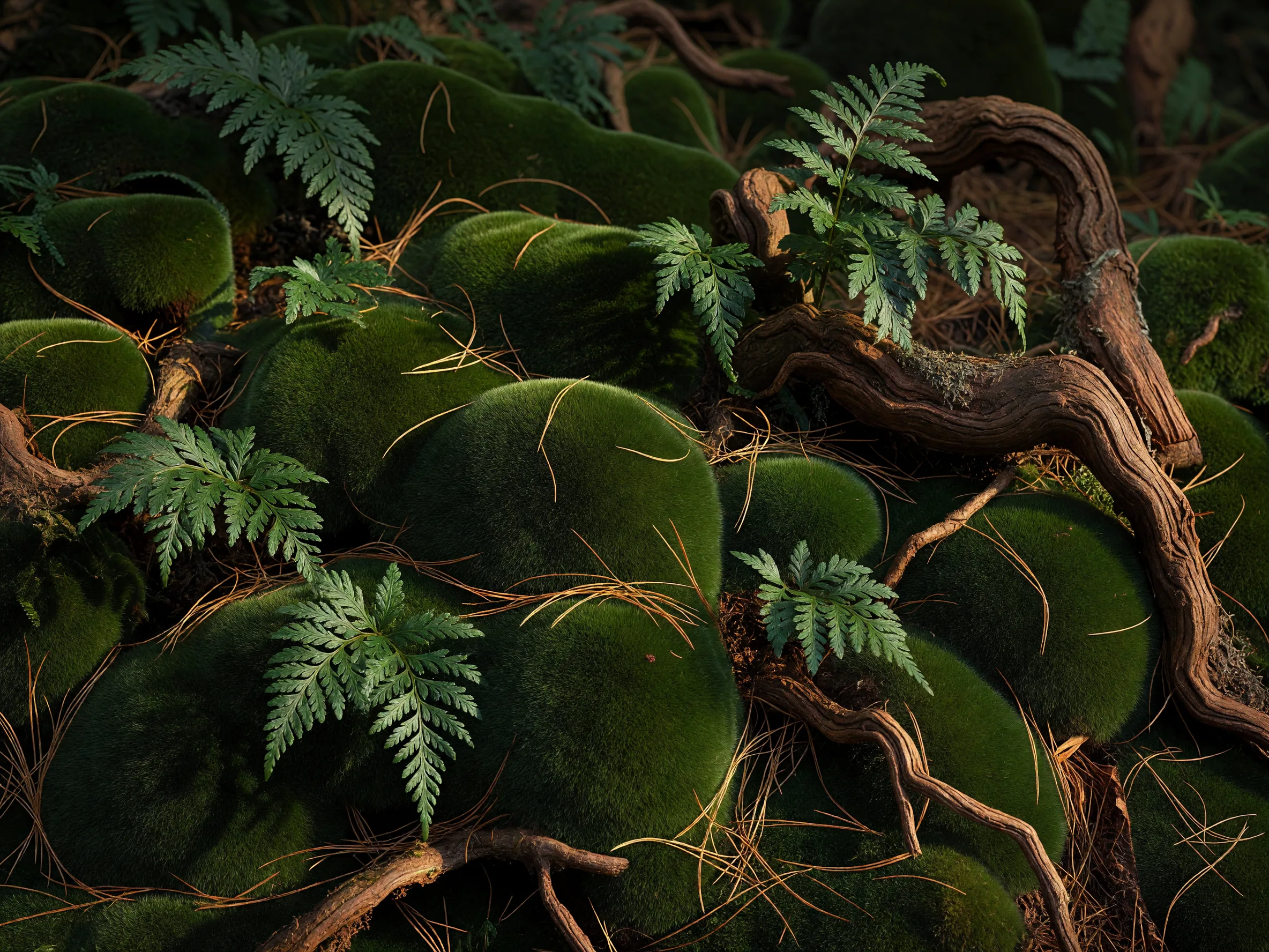 苔とシダ